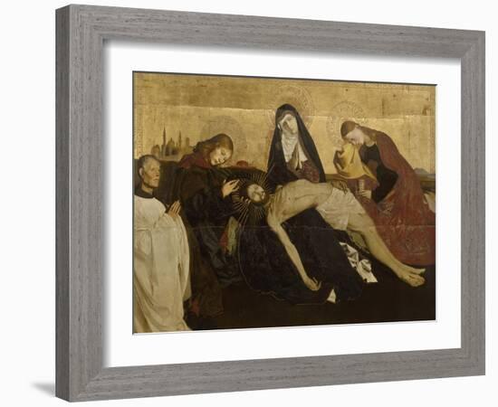 Pietà de Villeneuve-lès-Avignon-Enguerrand Quarton-Framed Giclee Print