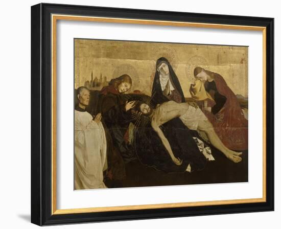 Pietà de Villeneuve-lès-Avignon-Enguerrand Quarton-Framed Giclee Print