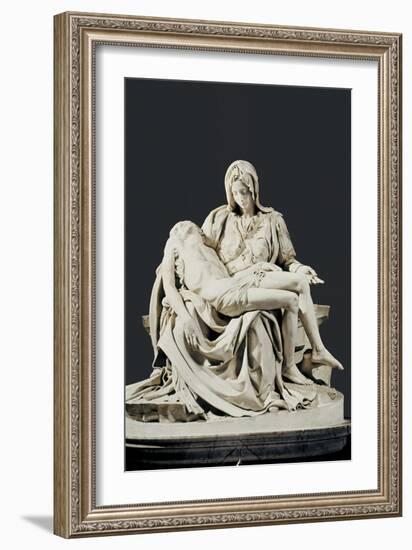 Pieta-Michelangelo-Framed Art Print