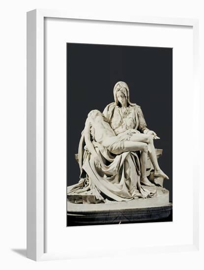 Pieta-Michelangelo-Framed Art Print