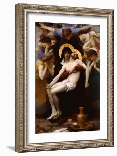 Pieta-William Adolphe Bouguereau-Framed Premium Giclee Print