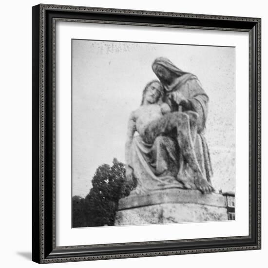 Pietà-Evan Morris Cohen-Framed Photographic Print