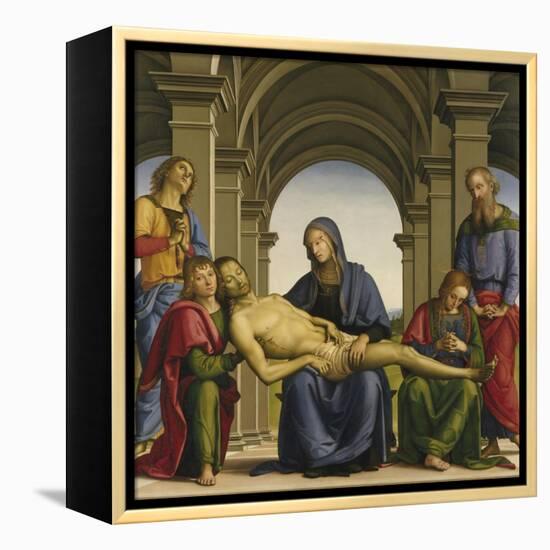 Pieta-Perugino-Framed Premier Image Canvas