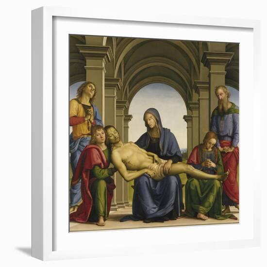 Pieta-Perugino-Framed Giclee Print