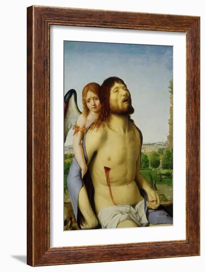 Pieta-Antonello da Messina-Framed Giclee Print