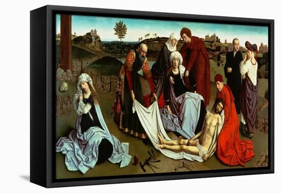 Pieta-Petrus Christus-Framed Premier Image Canvas