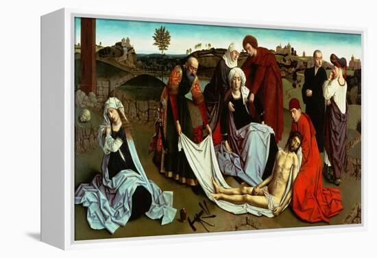 Pieta-Petrus Christus-Framed Premier Image Canvas