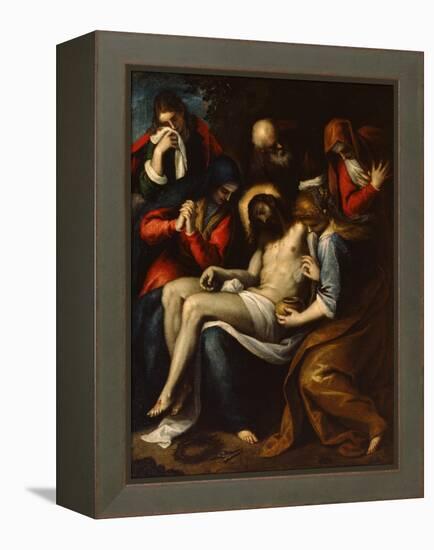 Pietà-Jacopo Palma il Giovane the Younger-Framed Premier Image Canvas