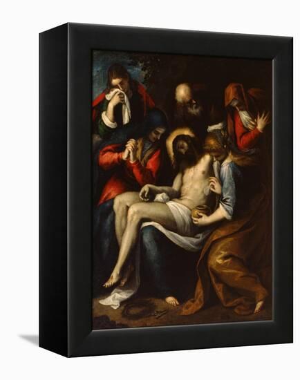 Pietà-Jacopo Palma il Giovane the Younger-Framed Premier Image Canvas