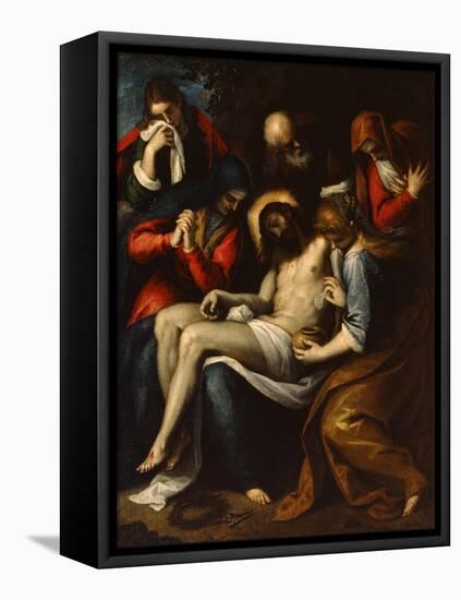 Pietà-Jacopo Palma il Giovane the Younger-Framed Premier Image Canvas