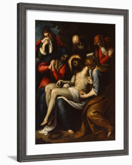 Pietà-Jacopo Palma il Giovane the Younger-Framed Giclee Print