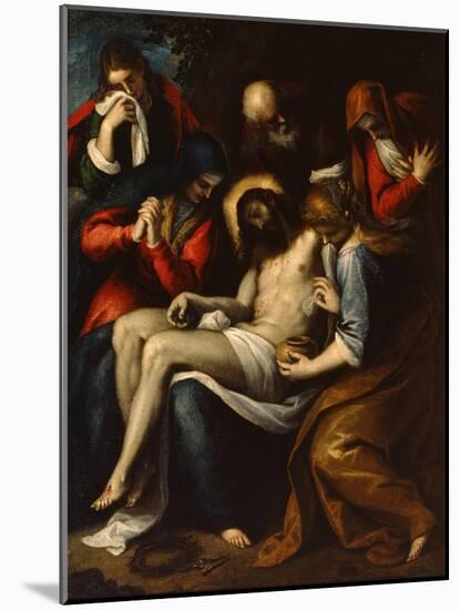 Pietà-Jacopo Palma il Giovane the Younger-Mounted Giclee Print