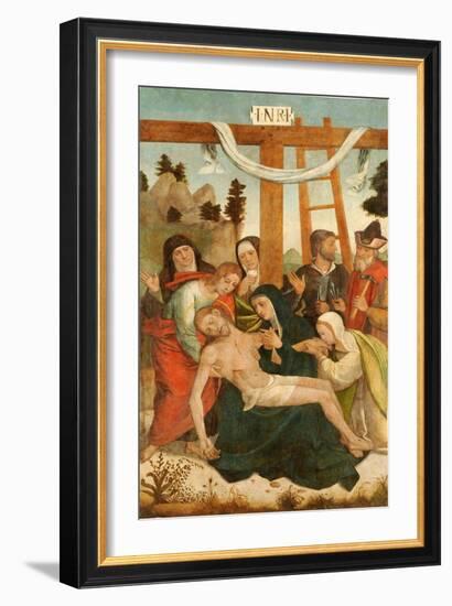 Pietá-Juan De borgoña-Framed Giclee Print