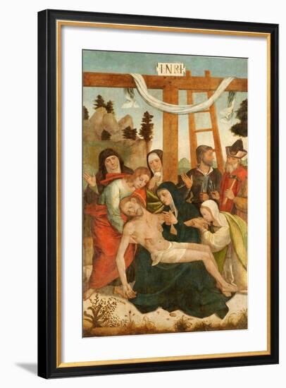 Pietá-Juan De borgoña-Framed Giclee Print