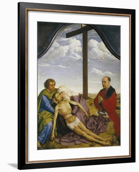 Pietà-Rogier van der Weyden-Framed Giclee Print