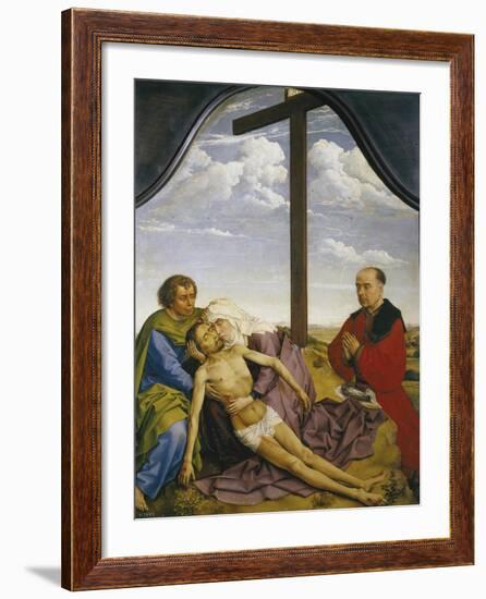 Pietà-Rogier van der Weyden-Framed Giclee Print