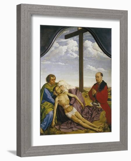 Pietà-Rogier van der Weyden-Framed Giclee Print