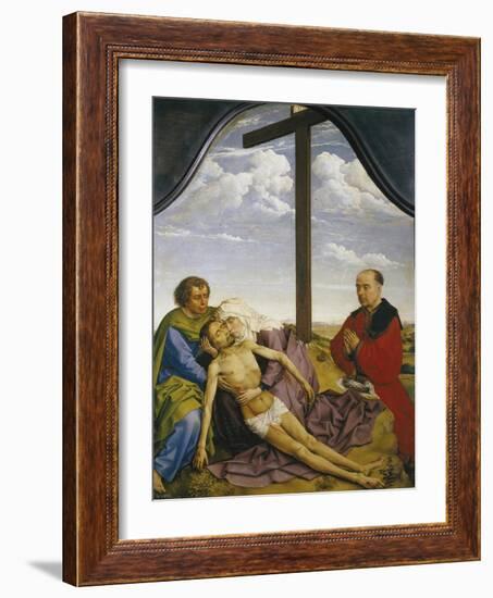 Pietà-Rogier van der Weyden-Framed Giclee Print