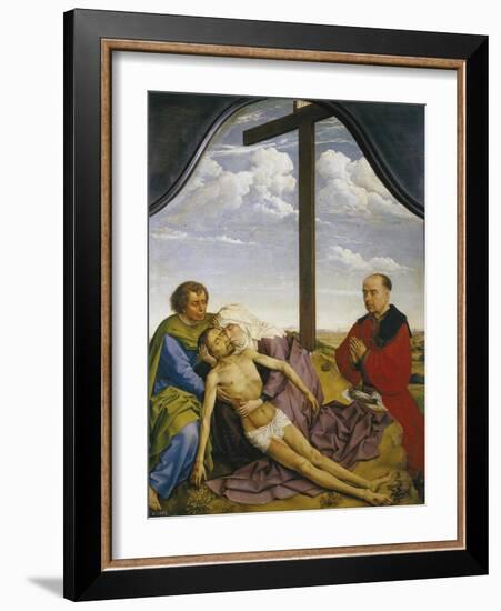 Pietà-Rogier van der Weyden-Framed Giclee Print