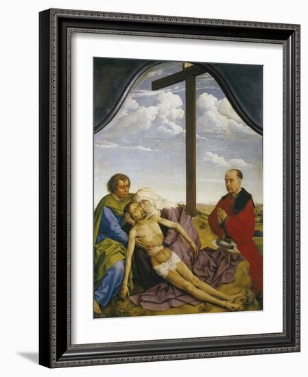 Pietà-Rogier van der Weyden-Framed Giclee Print