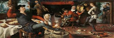 The Adoration of the Magi, Central Panel, C.1560-Pieter Aertsen-Framed Giclee Print