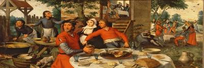 Peasant's Feast, 1550-Pieter Aertsen-Giclee Print
