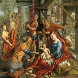 The Adoration of the Magi, Central Panel, C.1560-Pieter Aertsen-Giclee Print