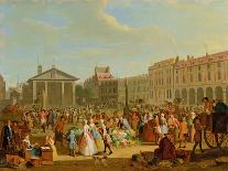 Covent Garden, C.1726 (Oil on Copper)-Pieter Angillis-Premium Giclee Print