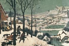 The Green Man Depicted as One of a Group of Shrovetide Characters in 16th Century Holland-Pieter Bruegel the Elder-Art Print