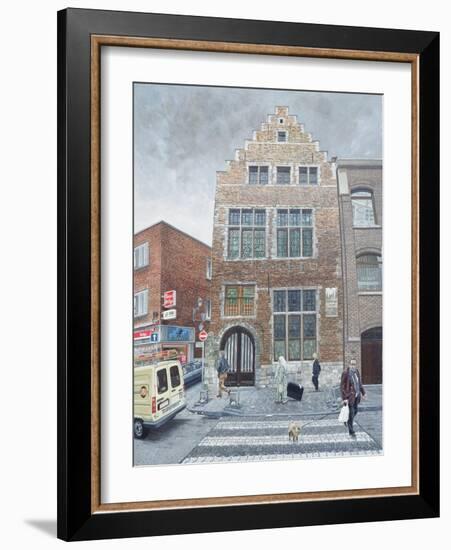 Pieter Brueghel's House in Brussels, 1996-Huw S. Parsons-Framed Giclee Print