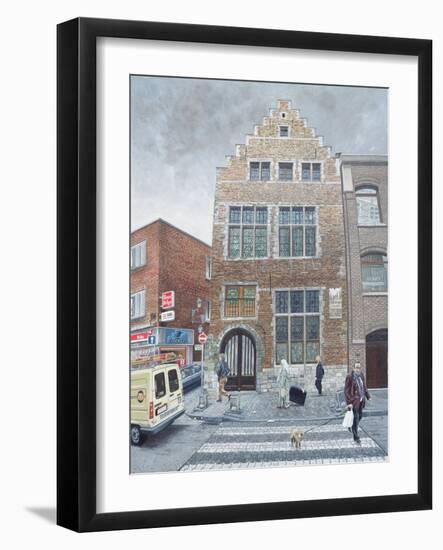 Pieter Brueghel's House in Brussels, 1996-Huw S. Parsons-Framed Giclee Print