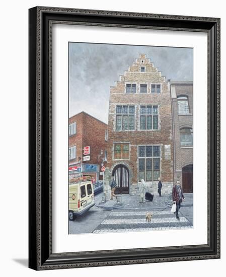 Pieter Brueghel's House in Brussels, 1996-Huw S. Parsons-Framed Giclee Print