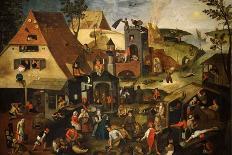 A Wedding Procession-Pieter Brueghel the Younger-Giclee Print