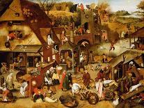 The Census at Bethlehem (The Numbering at Bethlehe), First Third of 17th C-Pieter Brueghel the Younger-Giclee Print