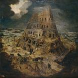The Tower of Babel, Ca 1595-Pieter Brueghel the Younger-Giclee Print