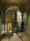 The Staircase of the London Residence of the Painter, 1828-Pieter Christoffel Wonder-Giclee Print