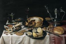 Still-Life with Burning Candle, 1627-Pieter Claesz-Giclee Print