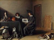 Portrait of a Painter in Front of His Easel, C.1630-Pieter Codde-Giclee Print