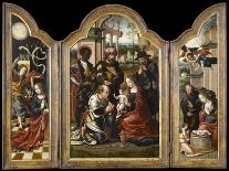 Triptyque de l'Adoration des mages-Pieter Coecke van Aelst-Framed Giclee Print