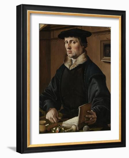 Pieter Gerritsz Bicker, 1529-Maarten van Heemskerck-Framed Art Print