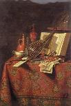 Still Life with Musical Instruments-Pieter Gerritsz. van Roestraten-Framed Premier Image Canvas