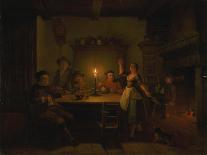 Inn Interior by Candle Light-Pieter Huys-Framed Giclee Print
