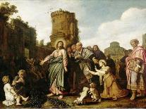 Christ and the Canaanite Woman-Pieter Lastman-Art Print