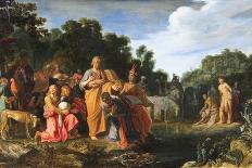 Christ and the Canaanite Woman-Pieter Lastman-Art Print