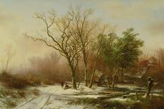 A Winter's Evening-Pieter Lodewijk Francisco Kluyver-Giclee Print