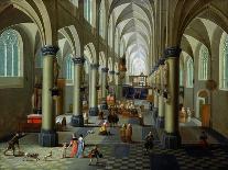 Interior of Antwerp Cathedral, Flemish, 17th Century-Pieter Neeffs the Elder-Giclee Print