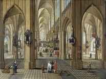 Interior of Antwerp Cathedral, Flemish, 17th Century-Pieter Neeffs the Elder-Giclee Print