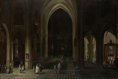 Interior of the Dominican Church in Antwerp-Pieter Neefs-Art Print