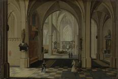 A Church Interior-Pieter Neefs II-Art Print