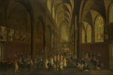 Interior of the Dominican Church in Antwerp-Pieter Neefs-Art Print